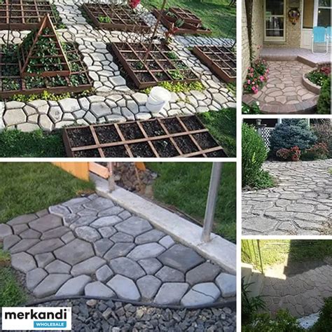 SELLOFF - PathMaker Concrete Paving Mold ~ gapav | DIY Garden Pathway ...