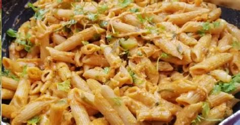 Cheesy Desi Penne Recipe by ZMA - Cookpad