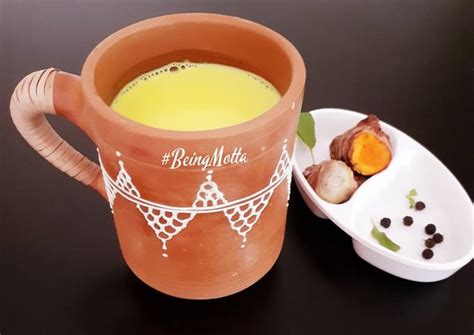 Raw Turmeric Golden Milk Recipe by Jasmin Motta _ #BeingMotta - Cookpad