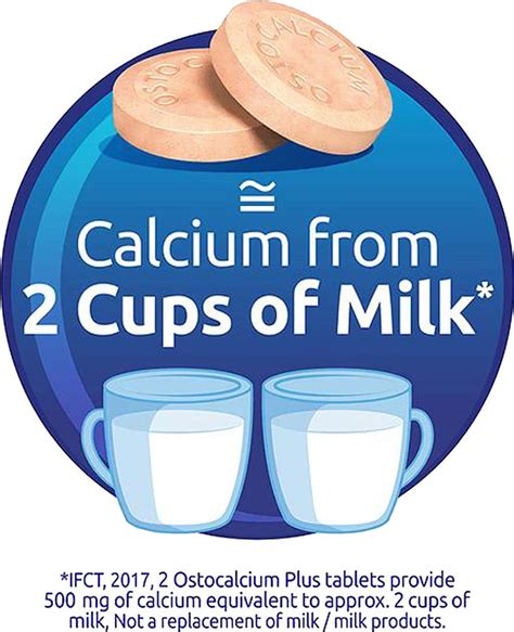 Buy OSTOCALCIUM PLUS BOTTLE OF 30 CHEWABLE TABLETS Online & Get Upto 60 ...