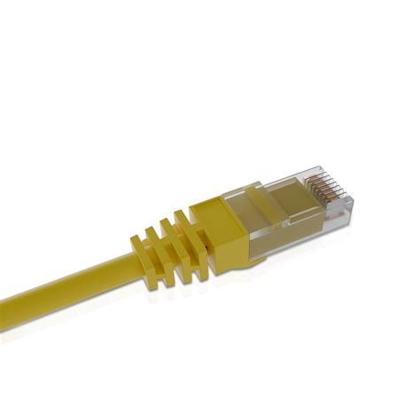 Cat 6 UTP Patch Cord LSZH 0.5 Meter Yellow – Honeywell Connection