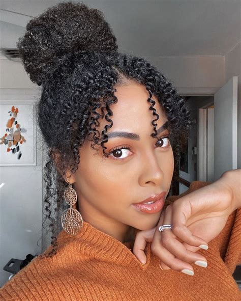How To Do Curly Hair Bun at Evelyn Treva blog