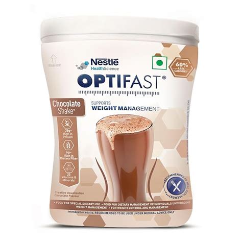 OPTIFAST Weight Management ShakeChocolate FlavourLow Gi FormulaScienti ...