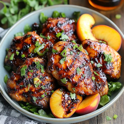 Jalapeño Peach Chicken - The recipe mingle