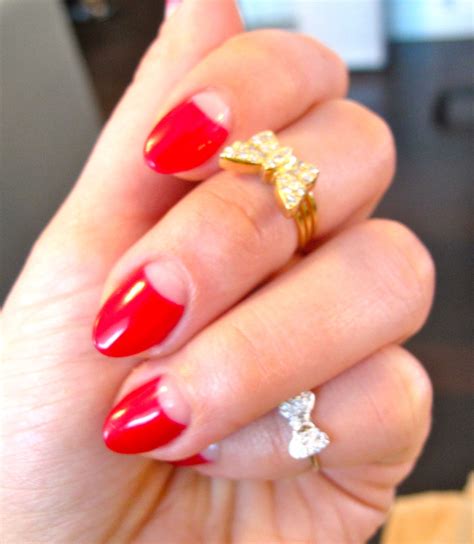 Half moon nails | Beauty | Pinterest | Moon nails, Makeup and Hair makeup