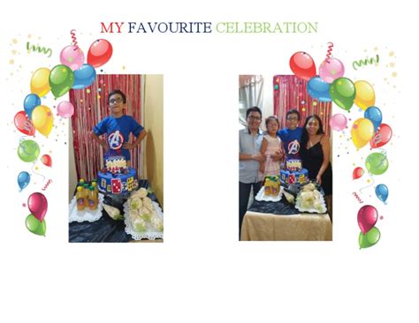 My Favourite Celebration | PDF