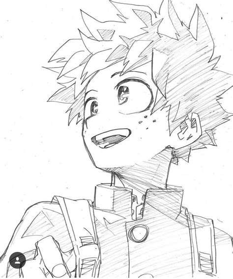My Hero Academia Characters Drawing Deku