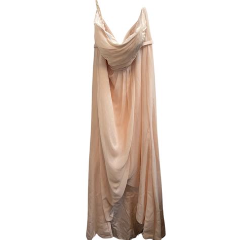 Kleinfeld Blush Maxi Dress Plus Size 24 Wedding Guest Gown - Walmart.com