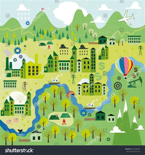 Map Cartoon Outline Image 的图像结果