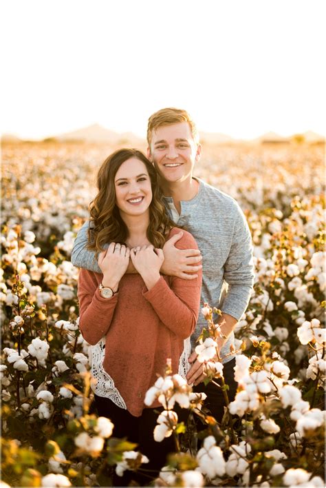 engagement photos field