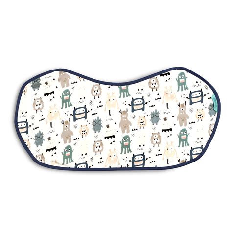 Monster Life- Burping Cloth Bib – LittleBird India