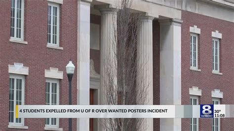 UR student advocates: 4 expelled amid ‘wanted’ posters investigation