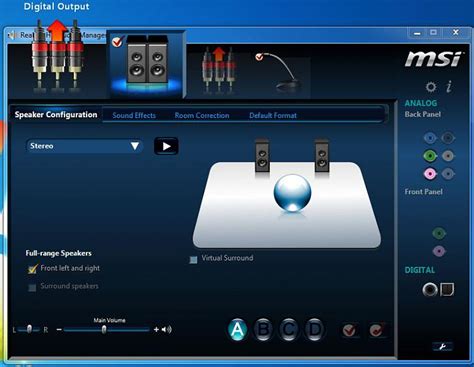Image result for Realtek HD Audio Control Panel