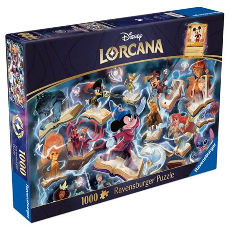 Disney Lorcana Trading Card Game Puzzle by Ravensburger – Steel ...