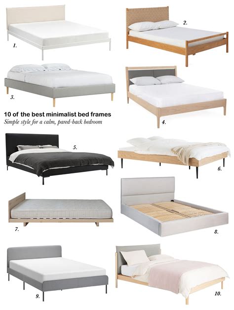 10 of the best minimalist bed frames - cate st hill