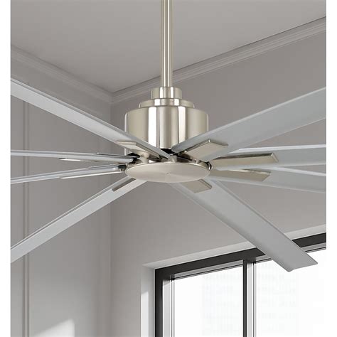 Minka Aire Xtreme H20 84-in Brushed Nickel Wet with Silver Blades ...