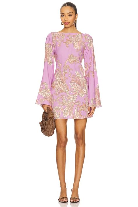 HEMANT AND NANDITA Short Dress in Lilac | REVOLVE