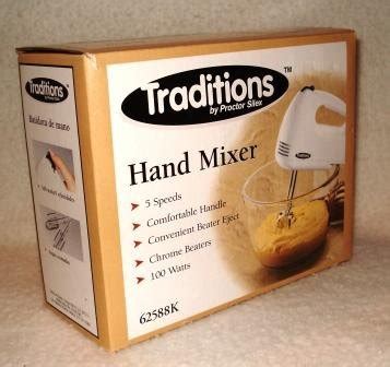 Buy Traditions by Proctor Silex 5 Speed Hand Mixer (62588K) Online at ...