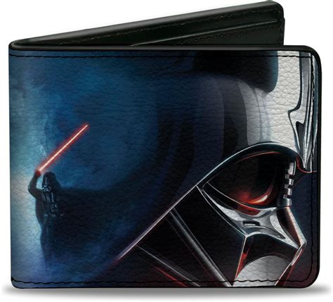 Amazon.com: Star Wars Wallet, Bifold, Obi Wan Kenobi and Darth Vader ...