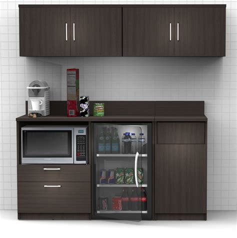 Breaktime Buffet Sideboard Kitchen Break Room Lunch Coffee Kitchenette ...