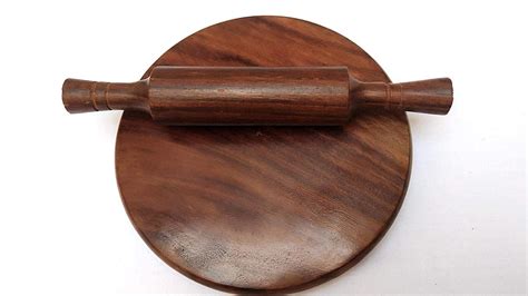 Buy Rcelebrare Kids Baby Miniature Handmade Wooden Sheesham Chakla ...