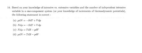 Image result for Intensive vs Extensive Variables