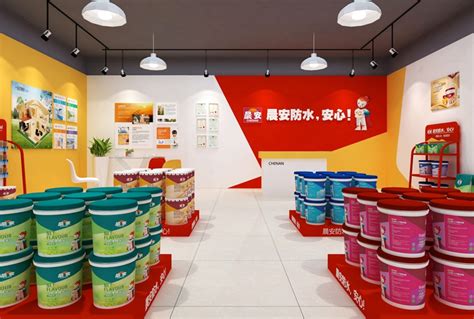 森固防水辅材体验店_空间展示设计-汇点品牌策划设计有限公司