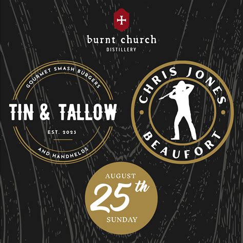 Tin & Tallow Pop-Up - Burnt Church Distillery