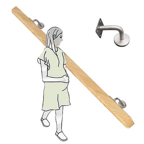 Sjmfgf Professional Corridor Non Slip Stair Railings Support Rod Stair ...