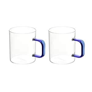 Buy Cutting EDGE 200ml Borosilicate Glass Felix Cup Set of 2 with ...