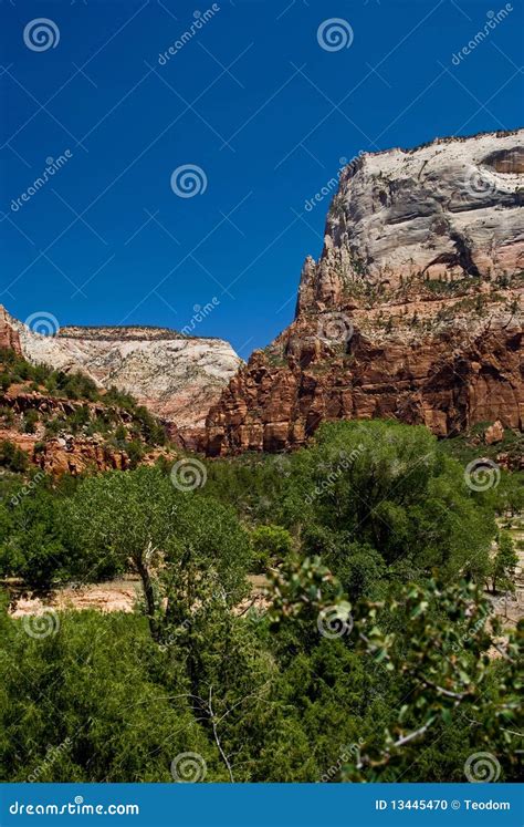 Mountains at Zion National Park, Utah Stock Photo - Image of elevation, magnificent: 13445470