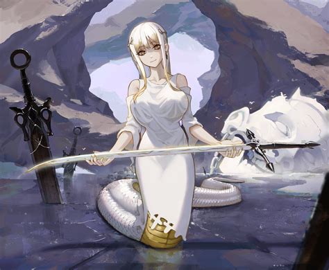 Lady of the Lake / Lamia :: Lamia (Monster Girl Anime) (Ламия (Monster ...