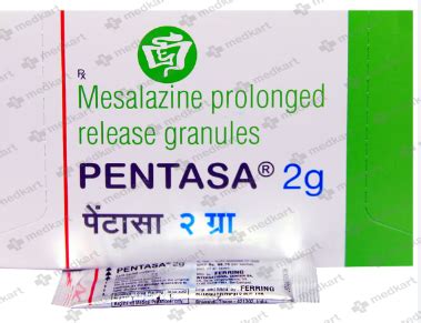 PENTASA SACHET 2 GM : View Price, Combination and Alternatives | Medkart
