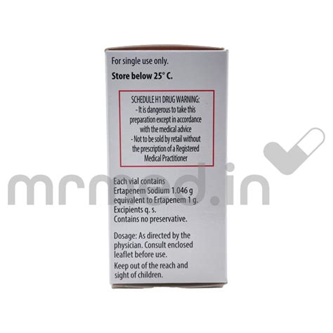 Buy Invanz 1gm Injection Online: Uses, Price, Dosage, Instructions ...