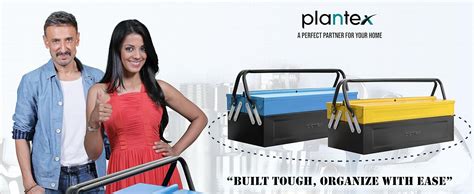 Plantex tool box/tool box empty for tools/toolbox for home and garage ...