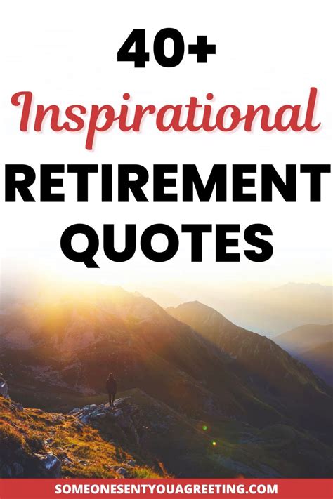 Inspirational Retirement Quotes and Sayings | Retirement quotes, Happy ...