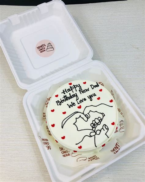 Becoming Dad Theme Bento Cake – Bento Cakes Noida