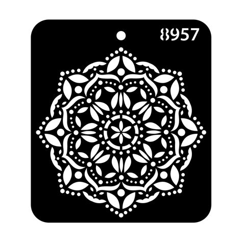 iCraft Multi-Surface Stencils - Perfect for Walls, DIY & Resin Art Pro