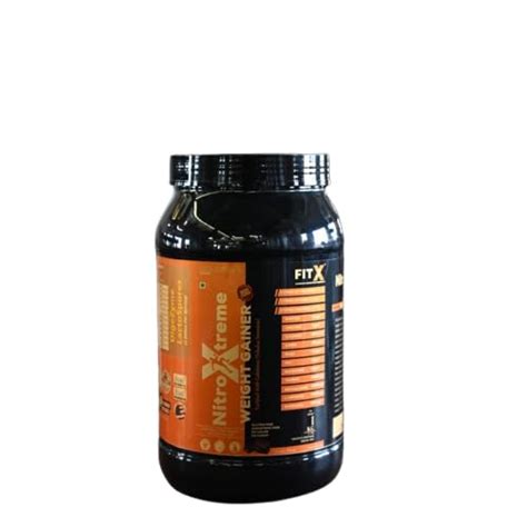 FitX Nitro Xtreme Weight Gainer 377 Kcal, 14g Protein, 78g Carbs, 3g ...