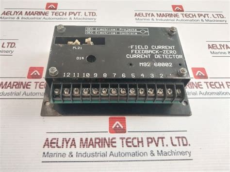 Gec M92 60002 Field Current Feedback-zero Current Detector – Aeliya ...