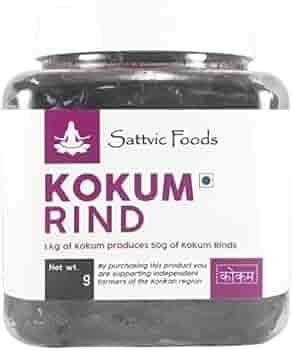Sattvic Foods Kokum Rinds (400 g) from Farmers of Sindhudurg, Kokum is ...