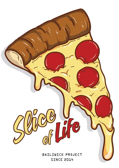 Pizza Slice Drawing Easy