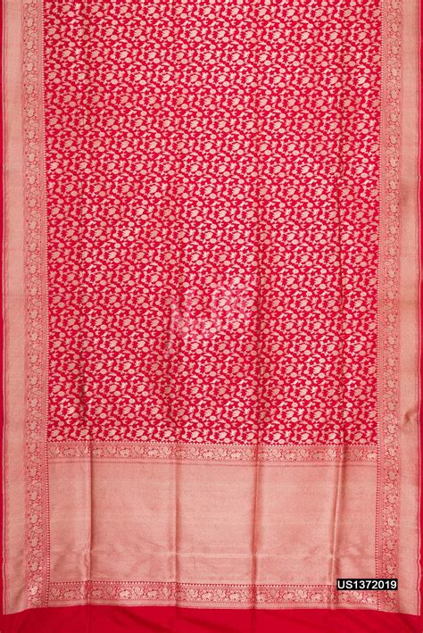 Red Banarasi Silk Saree – Nalli Silk Sarees Pvt Ltd