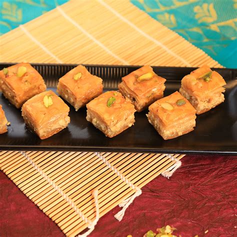 Almond Square Baklawa – Olive Mithai Shop