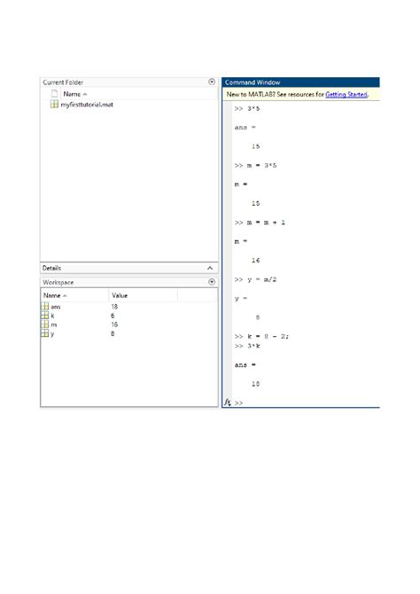 MATLAB Basic Commands with Examples 的图像结果