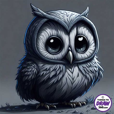 Cute Owl Drawings 3 - Things to Draw