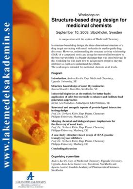 Fillable Online Structure-based drug design for medicinal chemists Fax ...