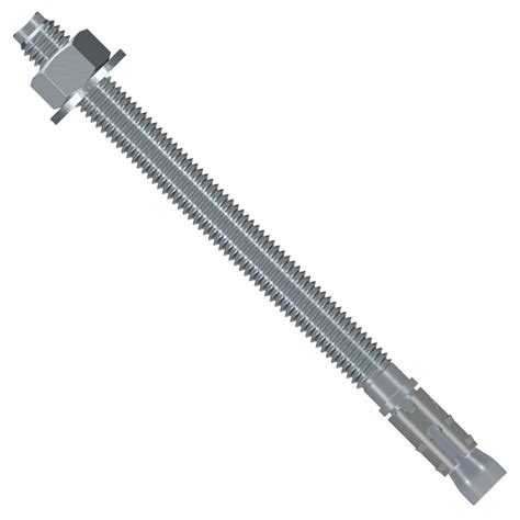 1/2" x 7" Strong-Tie Strong Bolt 2 Wedge Anchor, Zinc Plated, Pkg 1 ...