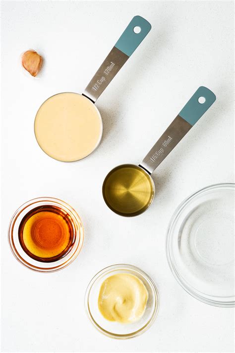 Maple Tahini Dressing - Non-Guilty Pleasures