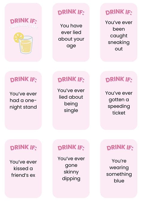 Drink If: Ultimate Fun Drinking Card Game over 18's Drinking Game ...